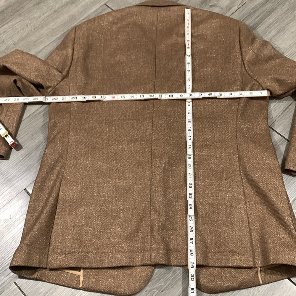 Hickey Freeman NEW Weightless T Model 120 Years Light Brown 2 Button Blazer - Picture 13 of 16